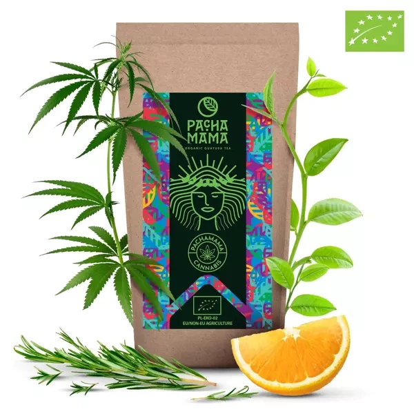Guayusa Pachamama Cannabis – organická certifikovaná guayusa – 250g