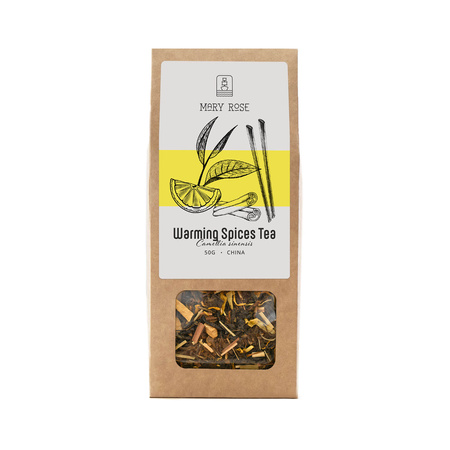 Mary Rose - Čaj Warming Spices - 50 g