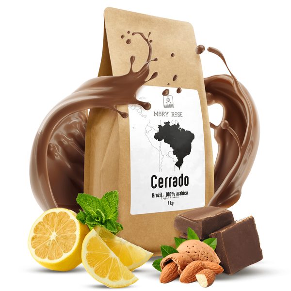 Mary Rose - Zrnková káva Brazil Cerrado premium 1 kg