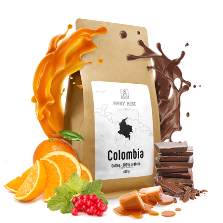 Mary Rose - Zrnková káva Colombia Medellin premium 400 g
