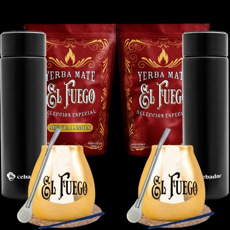 Příslušenství Yerba Mate TERMOS SET pro dvě osoby
