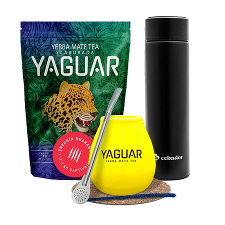 Sada Yerba Mate Yaguar Energia 500g 0,5kg Termoska