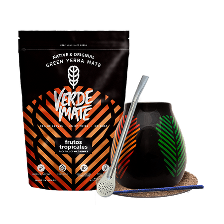 Sada pro začátečníky Bombilla Maté + Yerba Mate Verde