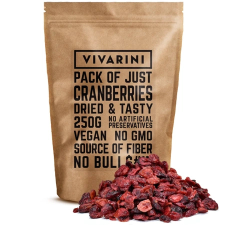 Vivarini – Sušené brusinky 250 g