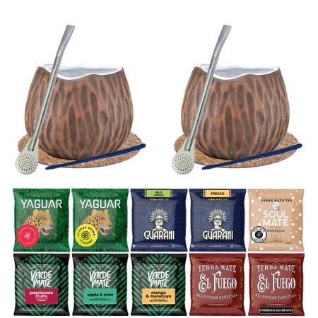 Yerba mate set 10 x 50g