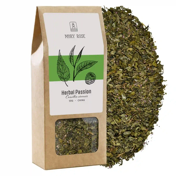 Zelený čaj Mary Rose Herbal Passion