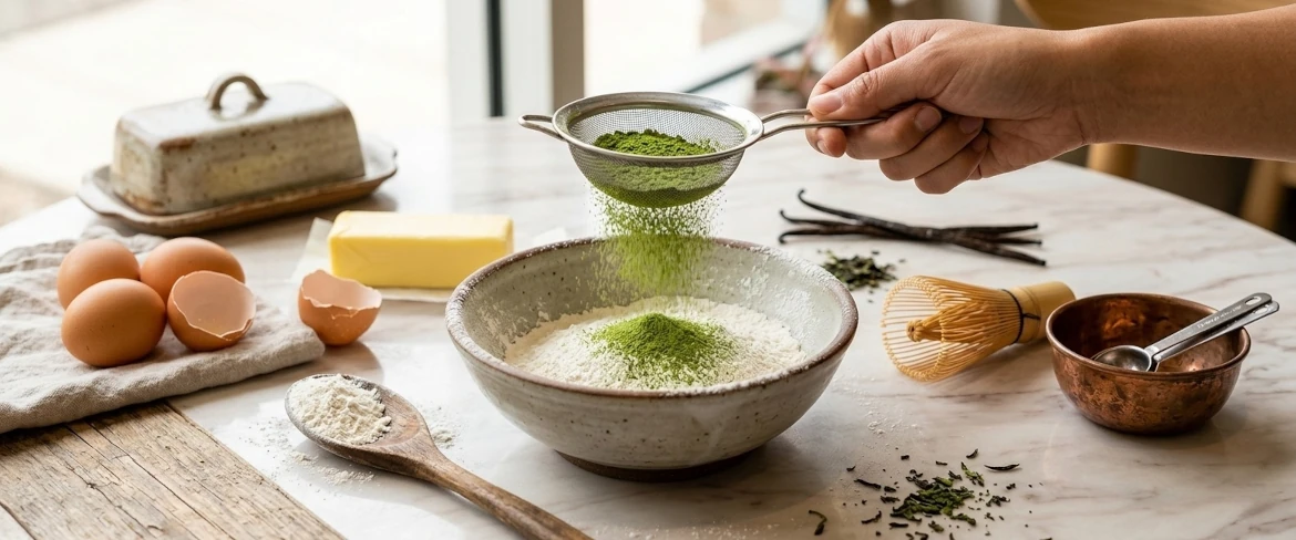 Příprava pečiva s použitím kulinářského matcha – nejlepší recepty s matcha