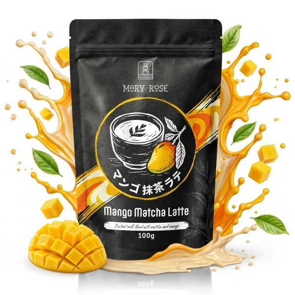 Mary Rose Mango Matcha Latte – mangové matcha latte.
