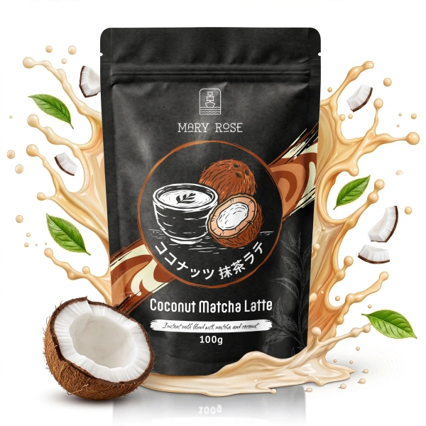 Mary Rose Coconut Matcha Latte – matcha s kokosovým mlékem.
