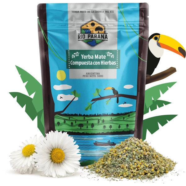 Rio Parana Compuesta con Hierbas – yerba mate s citronovou verbenou