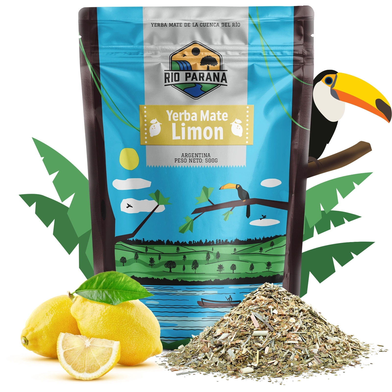 Rio Parana Limon – citronová yerba mate z Argentiny