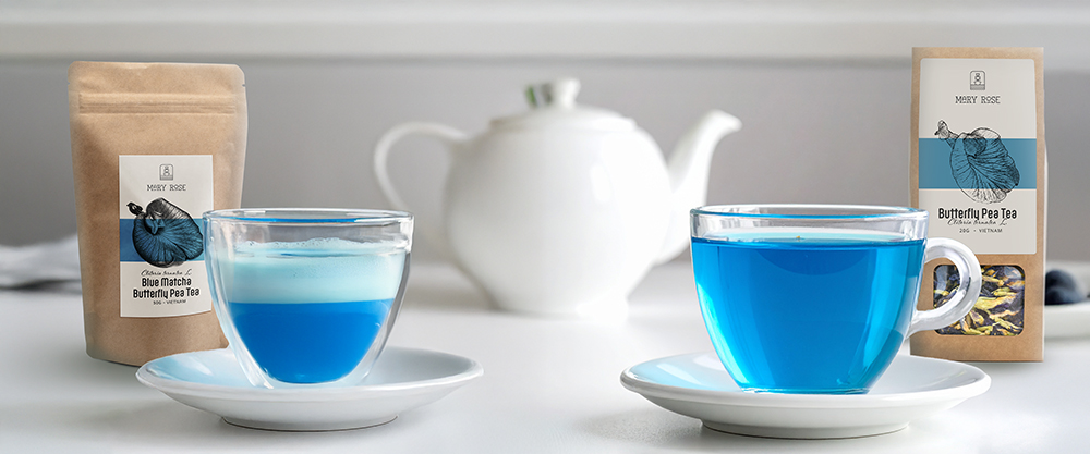 Mary Rose – Čaj z květů Clitoria Ternatea