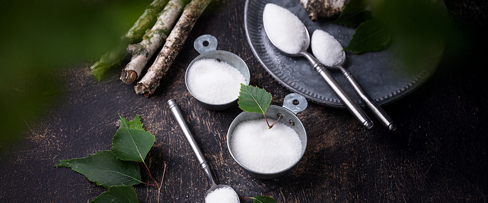 Zdravé náhražky cukru – erythritol a xylitol