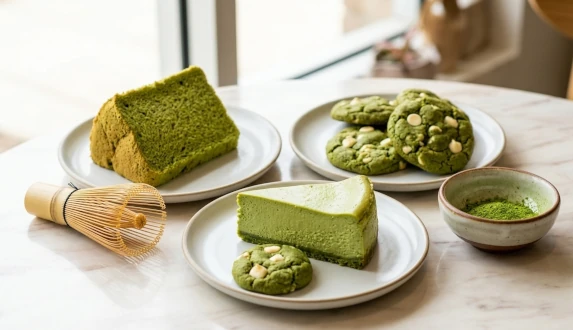 Matcha dezerty - nejlepší recepty na matcha dorty, cheesecaky a sladké inspirace
