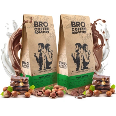 Sada Bro Coffee Roastery Brazil Samba 2x1kg (2kg)
