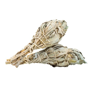 2 x svazek bílé šalvěje + sada Palo Santo 100 g