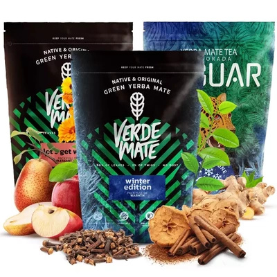 Yerba Mate zimní sada 3x500g 1,5kg