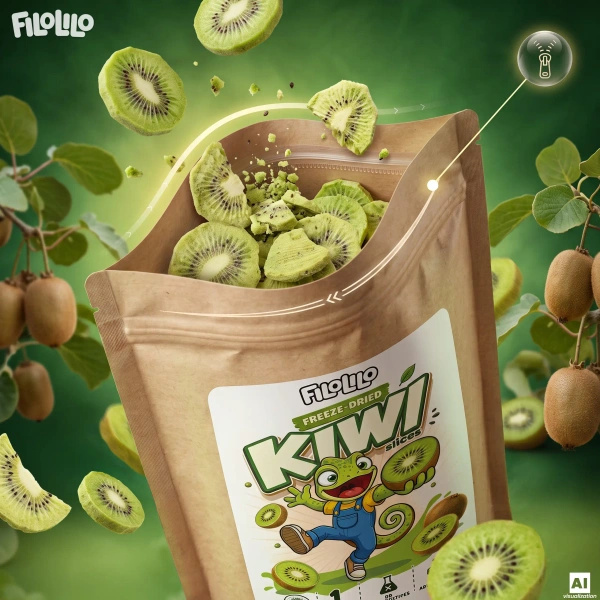 FiloLilo – Lyofilizované kiwi (plátky) 20 g