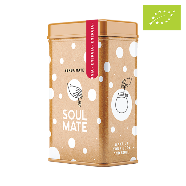 Yerbera – Plechovka + Soul Mate Orgánica Energia 0,5 kg