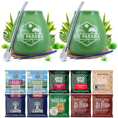 Yerba Maté Sada PRO DVA Kalabása Bombilla