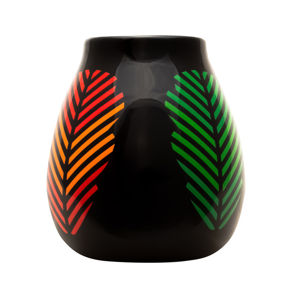 Vánoční dárkový set yerba mate: vzorky 10x50g + kalabasa Samba a bombilla