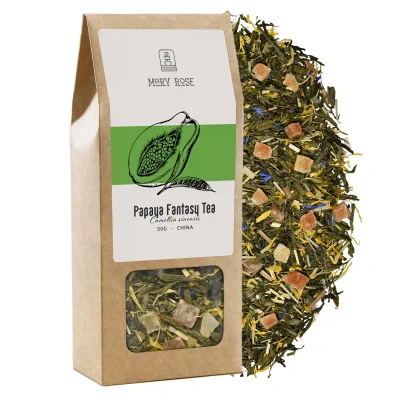 Mary Rose - Zelený Čaj Papaya Fantasy - 50 g