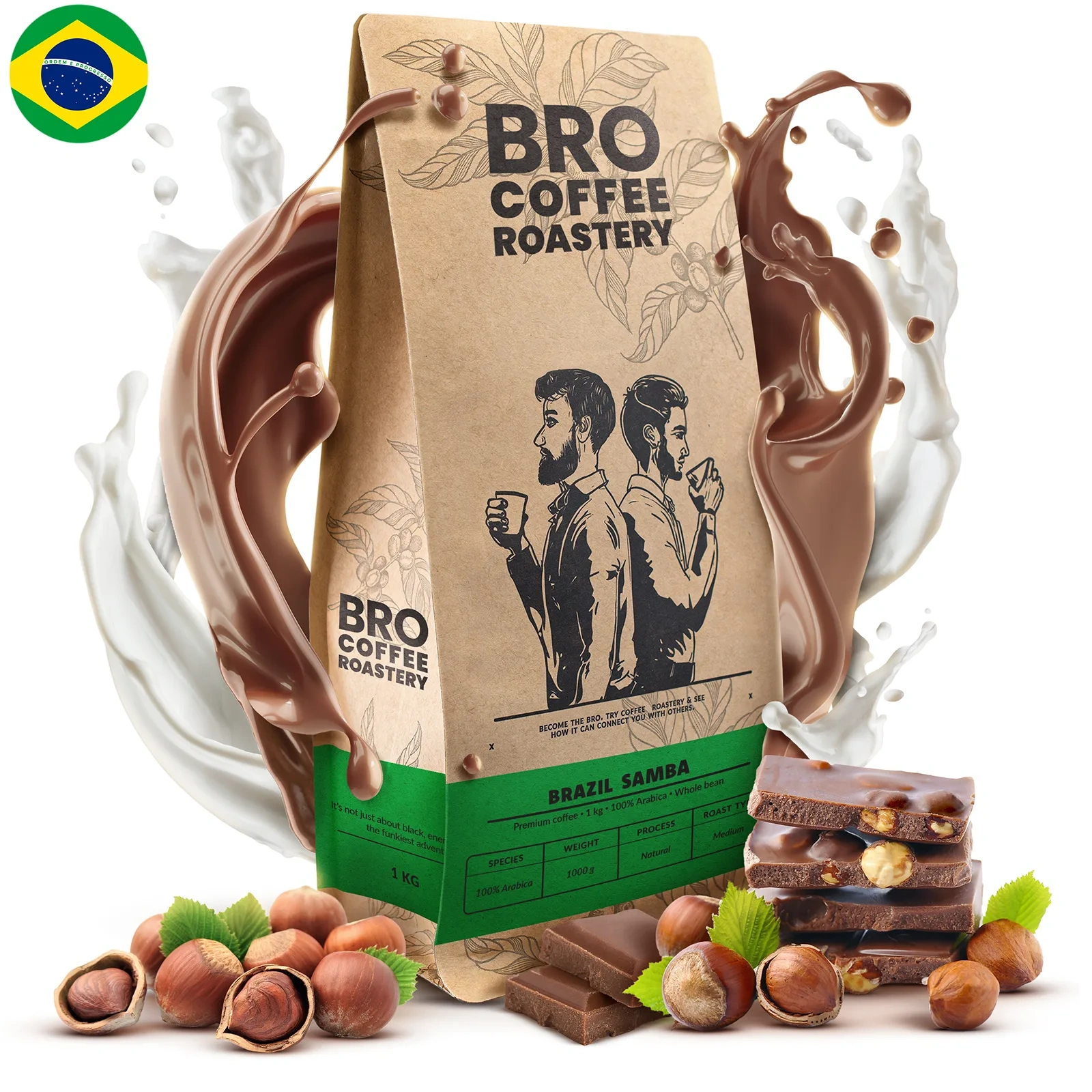 Káva Coffee Broastery Brazil Samba