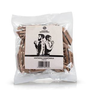 Dárková sada Coffee Broastery: káva Brazil Cerrado + mléčné karamelky s kávou + hrnek