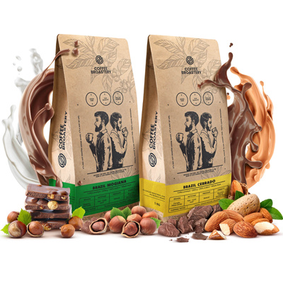 Sada Bro Coffee Roastery Brazil Samba + Brazil Cerrado 2x1kg (2kg)