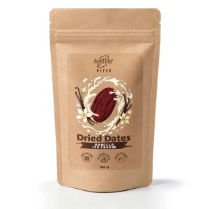 Nustino Bites – Sušené Datle – Vanilla Ice Cream 100 g