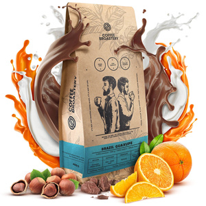 Dárková sada Bro Coffee Roastery: 3× brazilská káva + hrnek