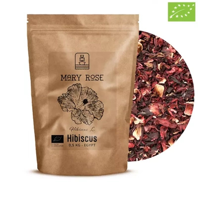 Mary Rose - Ibišek BIO (okvětní lístky) 0,5 kg