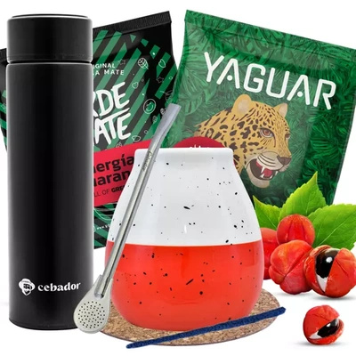 Startovací sada Yerba Mate Termoska Matero 2x50g