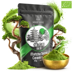 Mary Rose – Japonský zelený čaj Matcha Tenno (BIO) Ceremoniální 50 g