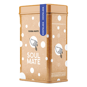 Yerbera – Plechovka + Soul Mate Orgánica Despalada 0,5 kg