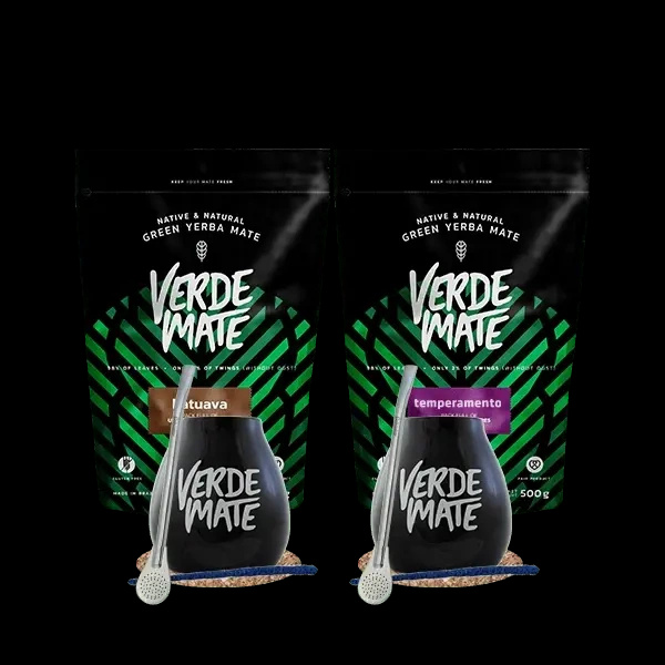 Yerba Verde Mate Katuava Temperamento 1kg sada pro dva