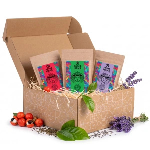 Dárková sada Guayusa Pachamama: Pure + Lavanda + Energia 3x100g