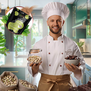 Nustino – Arašídové máslo v prášku – Pistachio & Chocolate (bez přidaného cukru) 400 g