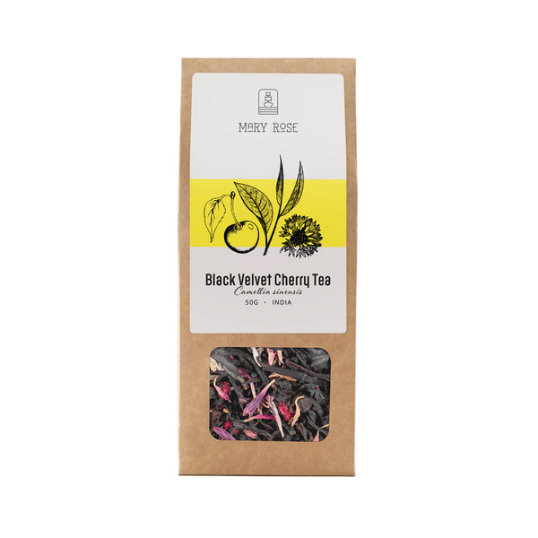 Mary Rose – Čaj Black Velvet Cherry – 50 g