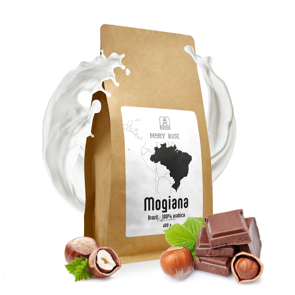 Mary Rose - Zrnková káva Brazil Mogiana premium 400 g