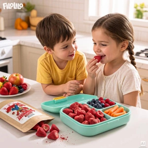 FiloLilo – Lyofilizované jahody (celé) 100 g