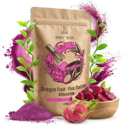 Mary Rose – Pink Matcha Alternative – Dragon fruit (prášek) 100 g