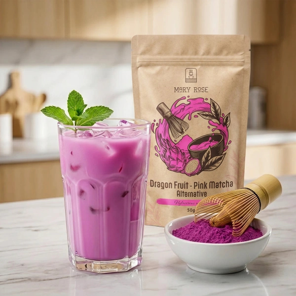 Mary Rose – Pink Matcha Alternative – Dragon fruit (prášek) 50 g