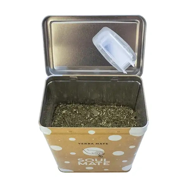 Yerbera – Plechovka + Soul Mate Orgánica Siempre 0,5 kg