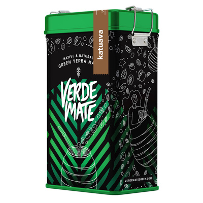 Yerbera – Plechovka + Verde Mate Green Katuava 0,5 kg
