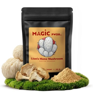Magic Pwdr – Lion's Mane – Korálovec ježatý 50 g