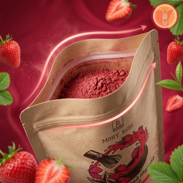 Mary Rose – Red Matcha Alternative – Jahoda (prášek) 50 g