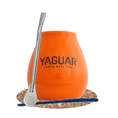 Sada příslušenství Yerba Mate: Kalabása + Bombilla