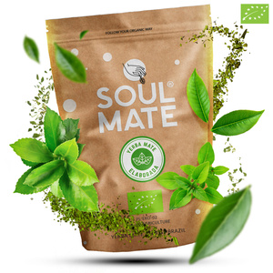 Sada Yerba Maté Soul Mate Elaborada 500g 0,5kg Yerbomos + Kalabása + Bombilla