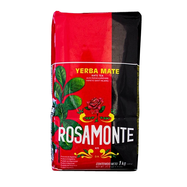 Sada Yerba Mate Elaborada: El Fuego 1kg + Rosamonte 1kg
